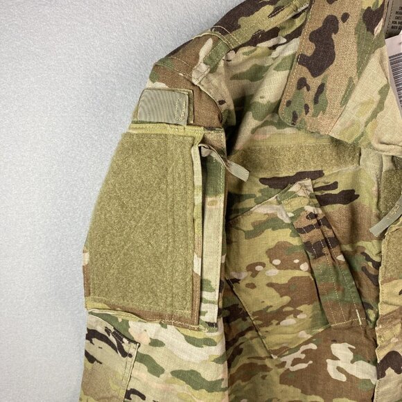 USA Army Camouflage Combat Coat Army Issue Size Small Short Insect Shield NWT - Picture 6 of 10